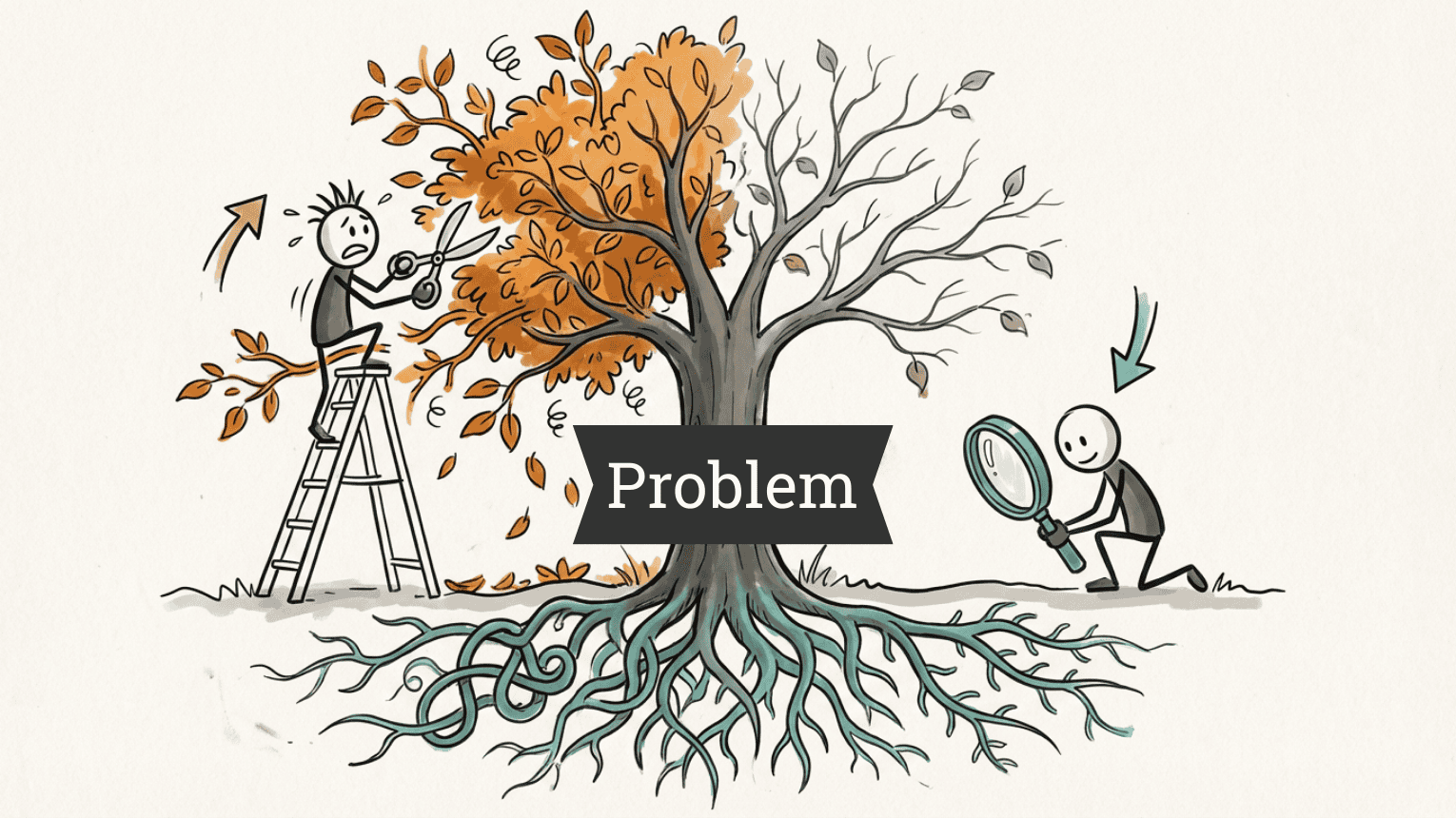 Unclear goals lead to firefighting instead of prevention