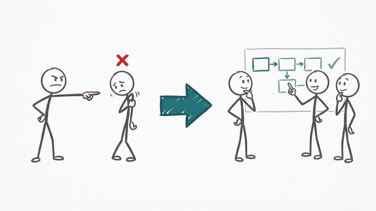 Fra blame-kultur til systemfokus i problemløsning