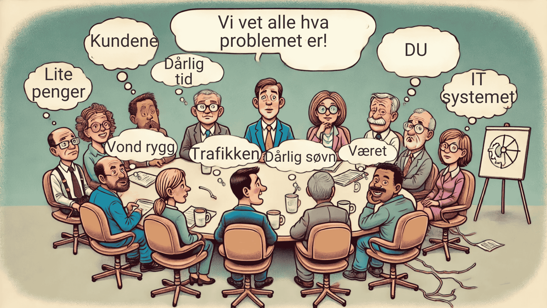 Hva er problemet? Skal felles problemforstÃ¥else